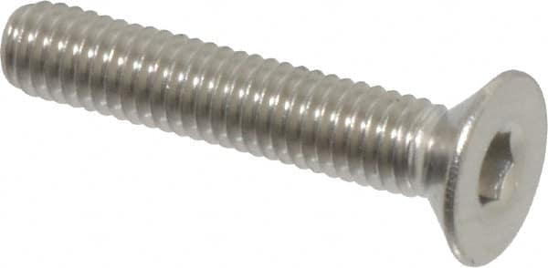 Value Collection - M3x0.50 Metric Coarse Hex Socket Drive, 90° Flat Screw - Grade 316 & Austenitic A4 Stainless Steel, Partially Threaded, 16mm OAL - Makers Industrial Supply