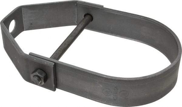 Empire - 3" Pipe, 1/2" Rod, Carbon Steel Adjustable Clevis Hanger - Black - Makers Industrial Supply