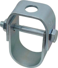 Empire - 3/4" Pipe, 3/8" Rod, Carbon Steel Adjustable Clevis Hanger - Electro Galvanized - Makers Industrial Supply