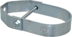 Empire - 3" Pipe, 1/2" Rod, Carbon Steel Adjustable Clevis Hanger - Electro Galvanized - Makers Industrial Supply