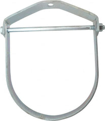 Empire - 12" Pipe, 7/8" Rod, Carbon Steel Adjustable Clevis Hanger - Electro Galvanized - Makers Industrial Supply