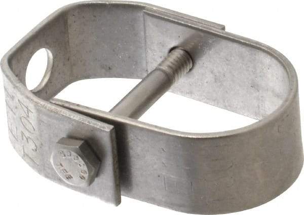 Empire - 1" Pipe, 3/8" Rod, Grade 304 Stainless Steel Adjustable Clevis Hanger - Makers Industrial Supply