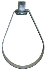 Empire - 2-1/2" Pipe, 1/2" Rod, Carbon Steel Emlok Swivel Ring Hanger - Pre-Galvanized, 600 Lb Capacity - Makers Industrial Supply