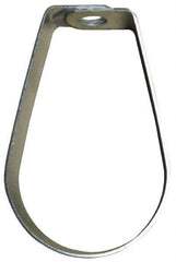 Empire - 3" Pipe, 1/2" Rod, Grade 304 Stainless Steel Adjustable Band Hanger - Makers Industrial Supply