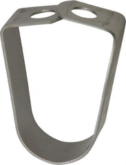 Empire - 3/4" Pipe, 3/8" Rod, Grade 304 Stainless Steel Adjustable Band Hanger - Makers Industrial Supply