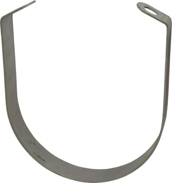 Empire - 6" Pipe, 1/2" Rod, Grade 304 Stainless Steel Adjustable Band Hanger - Makers Industrial Supply