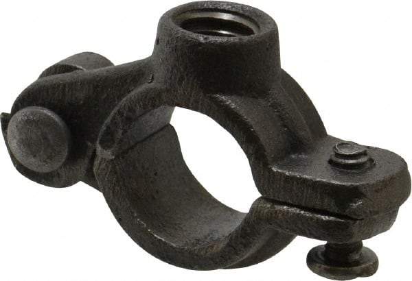 Empire - 3/8" Pipe, 3/8" Rod, Malleable Iron Split Ring Hanger - Black, 180 Lb Capacity - Makers Industrial Supply