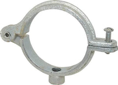 Empire - 2-1/2" Pipe, 1/2" Rod, Malleable Iron Split Ring Hanger - Electro Galvanized, 300 Lb Capacity - Makers Industrial Supply