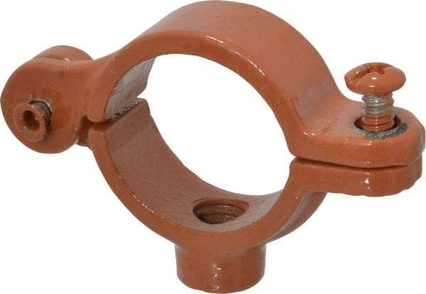 Empire - 1" Pipe, 3/8" Rod, Malleable Iron Split Ring Hanger - Epoxy Coated - Makers Industrial Supply