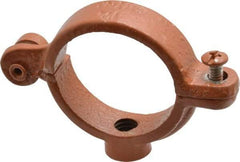 Empire - 1-1/2" Pipe, 3/8" Rod, Malleable Iron Split Ring Hanger - Epoxy Coated - Makers Industrial Supply