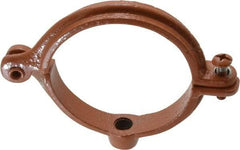 Empire - 3" Pipe, 1/2" Rod, Malleable Iron Split Ring Hanger - Epoxy Coated - Makers Industrial Supply