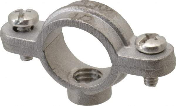 Empire - 1/2" Pipe, 3/8" Rod, Grade 304 Stainless Steel Split Ring Hanger - Makers Industrial Supply