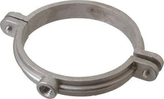 Empire - 4" Pipe, 1/2" Rod, Grade 304 Stainless Steel Split Ring Hanger - Makers Industrial Supply