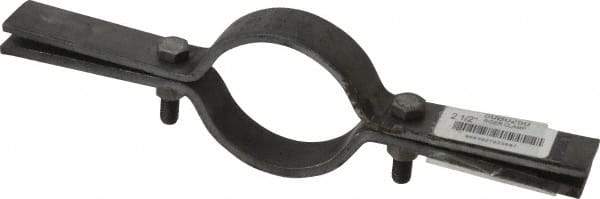 Empire - 2-1/2" Pipe, Riser Clamp - Black, 400 Lb Capacity, Carbon Steel - Makers Industrial Supply