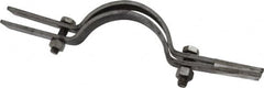 Empire - 4" Pipe, Riser Clamp - Black, 750 Lb Capacity, Carbon Steel - Makers Industrial Supply