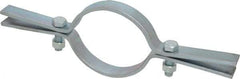 Empire - 4" Pipe, Electro Galvanized Riser Clamp - 750 Lb Capacity, Carbon Steel - Makers Industrial Supply