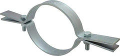 Empire - 6" Pipe, Electro Galvanized Riser Clamp - 1,600 Lb Capacity, Carbon Steel - Makers Industrial Supply