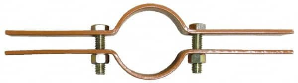 Empire - 3/4" Pipe, Copper Plated Riser Clamp - 220 Lb Capacity, Carbon Steel - Makers Industrial Supply