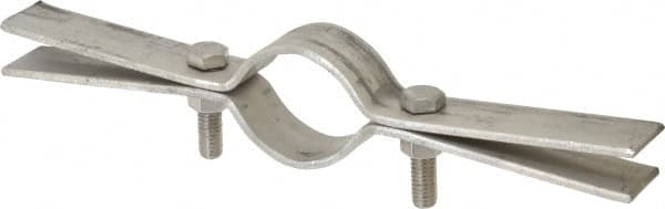 Empire - 1-1/2" Pipe, Riser Clamp - 250 Lb Capacity, Grade 304 Stainless Steel - Makers Industrial Supply