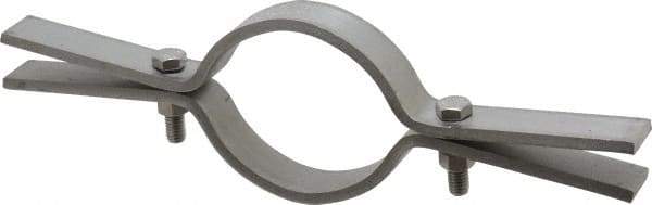 Empire - 3" Pipe, Riser Clamp - 500 Lb Capacity, Grade 304 Stainless Steel - Makers Industrial Supply