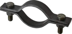 Empire - 2-1/2" Pipe, Standard Pipe Clamp - Black, 1,040 Lb Capacity, Carbon Steel - Makers Industrial Supply