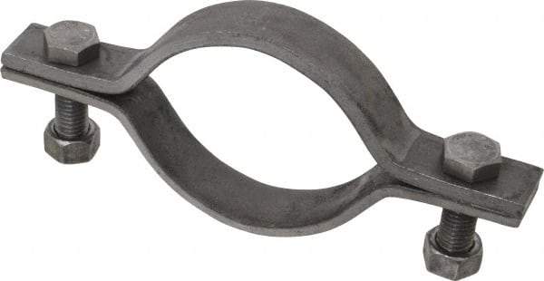 Empire - 3" Pipe, Standard Pipe Clamp - Black, 1,040 Lb Capacity, Carbon Steel - Makers Industrial Supply