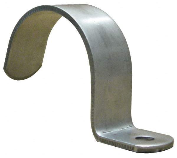 Empire - 1-1/4" Pipe, Grade 304 Stainless Steel," Pipe or Conduit Strap - 1 Mounting Hole - Makers Industrial Supply