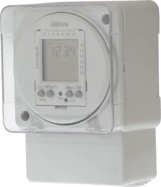 Intermatic - 24 hr to 7 Day Outdoor Digital Electronic Timer Switch - 20 On/Off, 120 VAC, 50/60 Hz, - Makers Industrial Supply