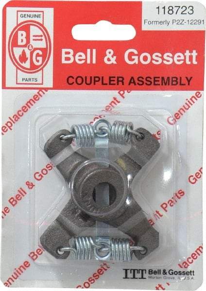 Bell & Gossett - Inline Circulator Pump .5X.5 Ci Coupler - Bell & Gosset Part No. 118705, Teel Part No. 1R462, For Use with Inline Circ. - Makers Industrial Supply