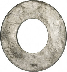 Value Collection - 1-3/4" Screw, Grade 2 Steel USS Flat Washer - 1.865" ID x 4.045" OD, 0.213" Thick, Galvanized Finish - Makers Industrial Supply