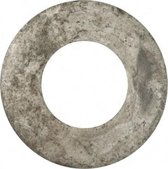 Value Collection - 2-1/4" Screw, Grade 2 Steel USS Flat Washer - 2.365" ID x 4.795" OD, 0.248" Thick, Galvanized Finish - Makers Industrial Supply