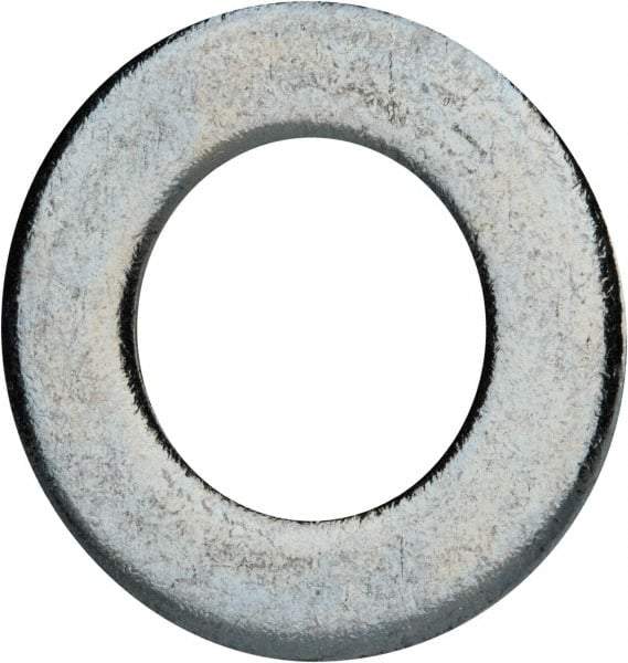 Value Collection - 3/4" Screw, Grade 2 Steel SAE Flat Washer - 13/16" ID x 1-1/2" OD, 0.16" Thick, Zinc-Plated Finish - Makers Industrial Supply