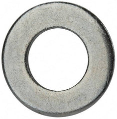 Value Collection - 7/8" Screw, Grade 2 Steel SAE Flat Washer - 15/16" ID x 1-3/4" OD, 0.16" Thick, Zinc-Plated Finish - Makers Industrial Supply