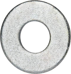 Value Collection - 9/16" Screw, Grade 2 Steel USS Flat Washer - 0.62" ID x 1.499" OD, 0.132" Thick, Zinc-Plated Finish - Makers Industrial Supply