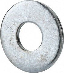 Value Collection - 5/8" Screw, Grade 2 Steel USS Flat Washer - 0.681" ID x 1.78" OD, 0.16" Thick, Zinc-Plated Finish - Makers Industrial Supply