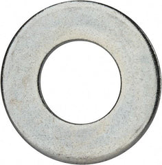 Value Collection - 2-1/4" Screw, Grade 2 Steel USS Flat Washer - 2.365" ID x 4.795" OD, 0.248" Thick, Zinc-Plated Finish - Makers Industrial Supply