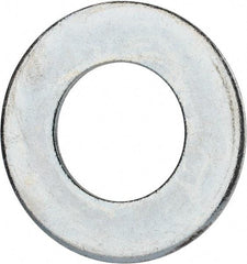 Value Collection - 2-1/2" Screw, Grade 2 Steel USS Flat Washer - 2.615" ID x 5.045" OD, 0.28" Thick, Zinc-Plated Finish - Makers Industrial Supply