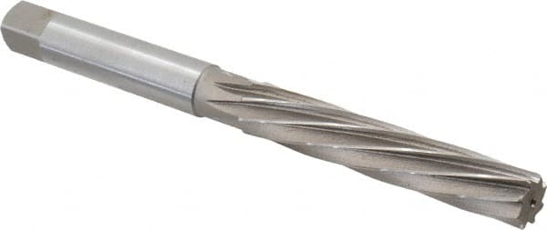 Interstate - 5/8" Diam, Straight Shank, 3-1/2" Flute, Hand Reamer - Makers Industrial Supply