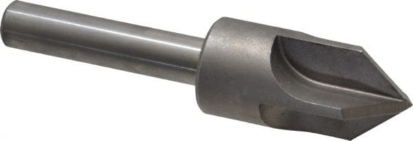 Keo - 1" Head Diam, 1/2" Shank Diam, 4 Flute 82° High Speed Steel Countersink - Makers Industrial Supply