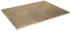 Value Collection - 1 Inch Thick x 12 Inch Wide x 12 Inch Long, Aluminum Plate - Alloy 6061 - Makers Industrial Supply