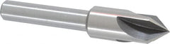 Interstate - 3/4" Head Diam, 1/2" Shank Diam, 4 Flute 82° High Speed Steel Countersink - Makers Industrial Supply