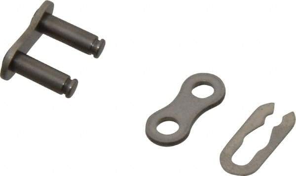 Browning - 3/8" Pitch, ANSI 35, Roller Chain Connecting Link - For Use with Single Strand Chain - Makers Industrial Supply