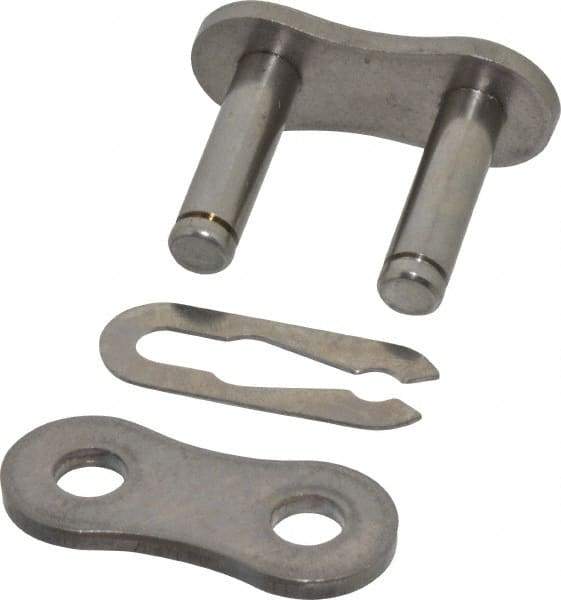 Browning - 1" Pitch, ANSI 80, Roller Chain Connecting Link - For Use with Single Strand Chain - Makers Industrial Supply