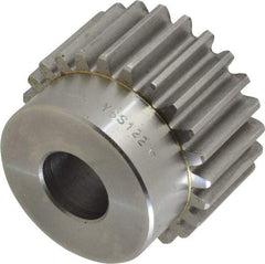 Browning - 12 Pitch, 2" Pitch Diam, 2.16" OD, 24 Tooth Spur Gear - 1" Face Width, 3/4" Bore Diam, 1-3/4" Hub Diam, 20° Pressure Angle, Steel - Makers Industrial Supply