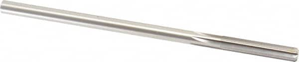 Made in USA - 19/64" High Speed Steel 6 Flute Chucking Reamer - Makers Industrial Supply