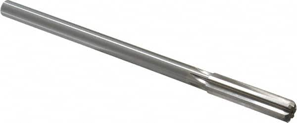 Made in USA - 7/16" High Speed Steel 6 Flute Chucking Reamer - Makers Industrial Supply