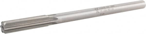 Made in USA - 1/2" High Speed Steel 6 Flute Chucking Reamer - Makers Industrial Supply