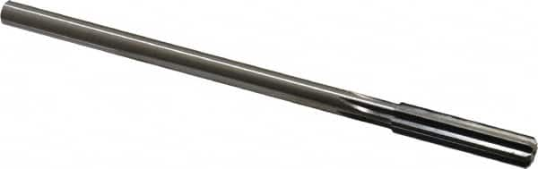 Made in USA - 8.5mm High Speed Steel 6 Flute Chucking Reamer - Makers Industrial Supply