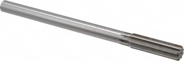 Made in USA - 16.5mm High Speed Steel 8 Flute Chucking Reamer - Makers Industrial Supply