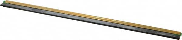 Unger - 14" Rubber Blade Window Washer/Squeegee - Black, Brass Holder - Makers Industrial Supply